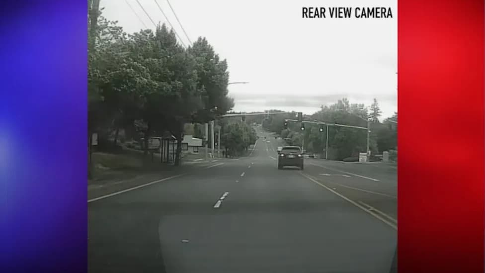Oregon Couple Flees Reverse Road-Rage Chase — Drives Straight to Police Station, Suspect Arrested