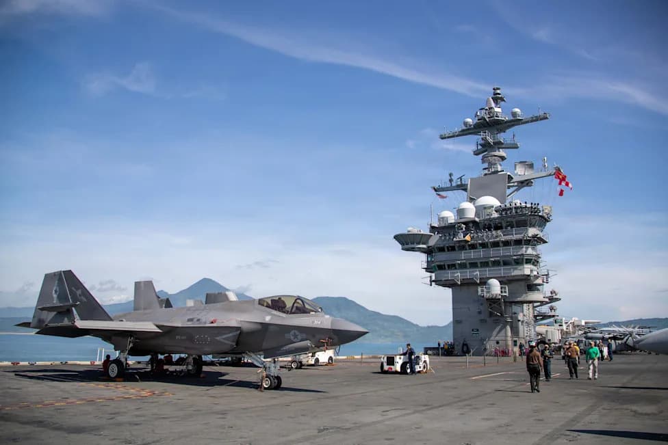 USS George Washington Docks In Da Nang Amid Rising China–Philippines Tensions