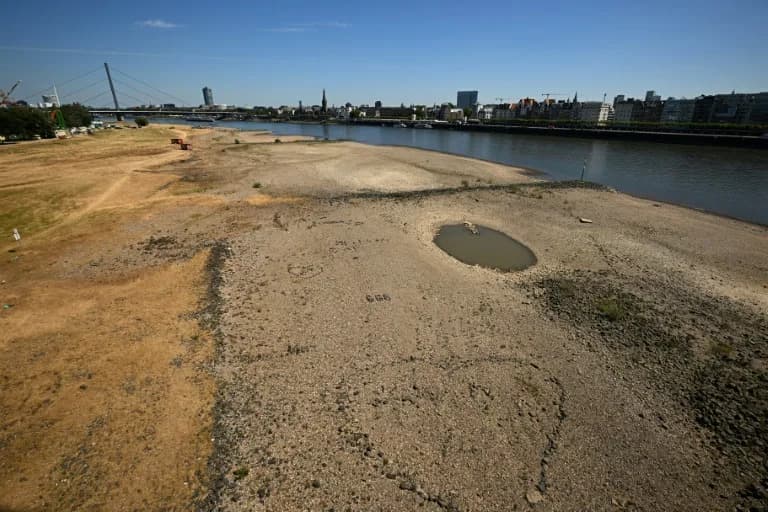 Alarm as Rhine Drops to Near-Record Low, Threatening German Industry and Supply Chains