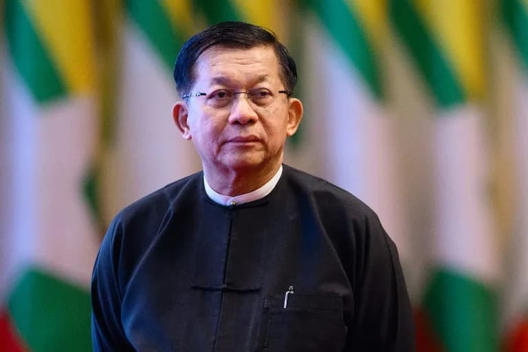 Min Aung Hlaing's First Thailand Visit As Civilian President Seeks Diplomatic Rehabilitation