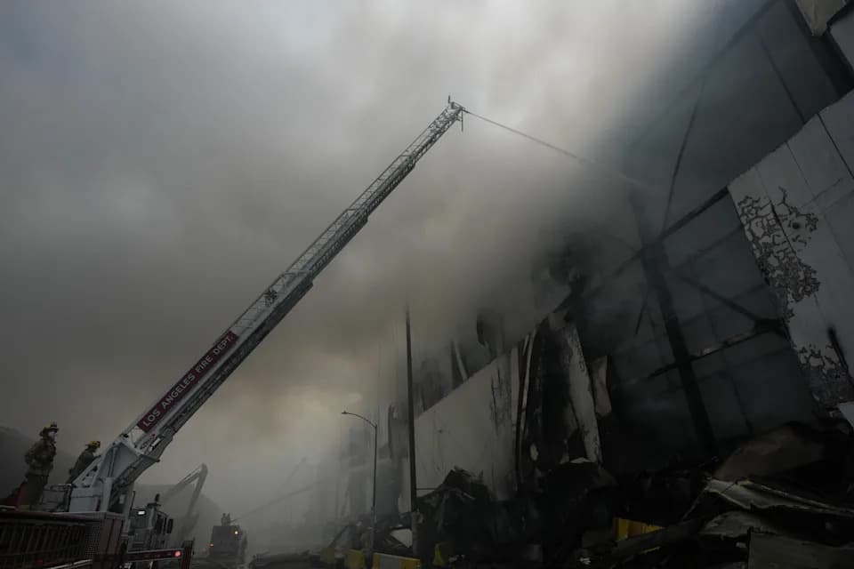 Massive Boyle Heights Warehouse Fire Exposes Pattern of Blazes at Global Cold‑Storage Giant Lineage
