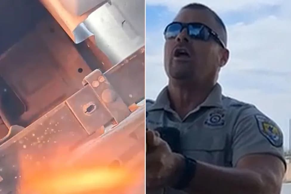 Video Shows Arizona Man Briefly Set Ablaze After Officer Allegedly Fires Taser Near Gas Pump