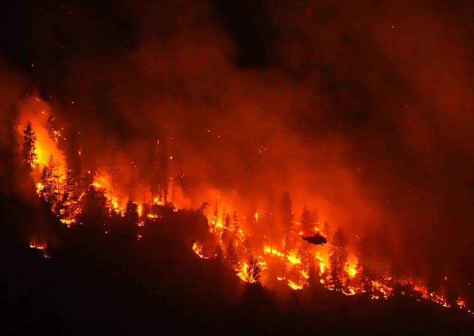 Study: Human-Caused Warming Doubled Odds Of Weather That Fueled Canada’s Massive Wildfires
