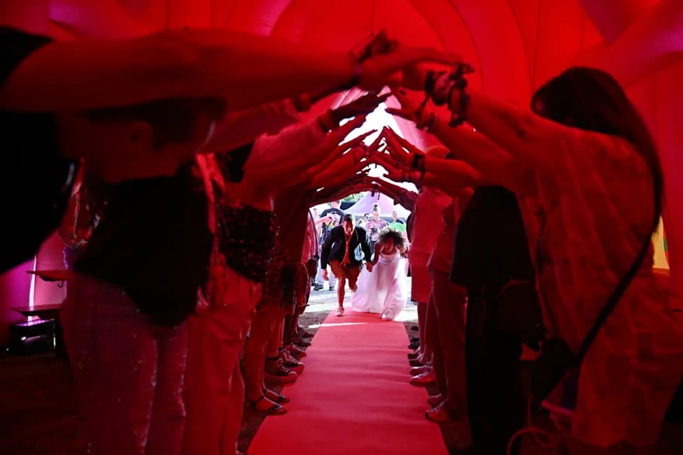 Dozens 'Married For A Day' at Amsterdam Pride Near Site Of First Legal Same-Sex Unions