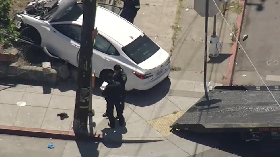 Very Young Child Driving in Oakland Crash Leaves Woman Critically Injured, Police Say
