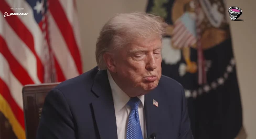 Reporter Fires Back After Trump Says He's "One Of The Greatest Presidents Ever"