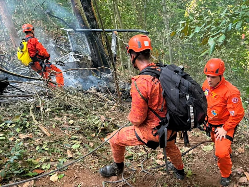 Four Dead After Sightseeing Helicopter Crash Near Vista Chinesa in Rio de Janeiro