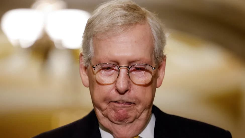 Mitch McConnell Returns Home After Hospitalization; Signs Point to Ongoing Mobility Challenges