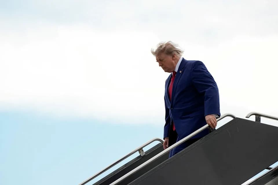 Trump Shares Ominous AI-Style ‘Drone Port’ Images of Planned White House Ballroom Roof