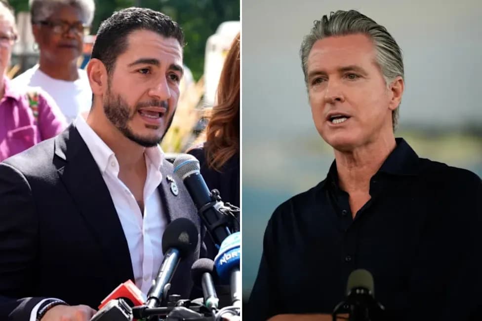 Newsom Accused Of Putting Party Over Principles After Endorsing Abdul El‑Sayed