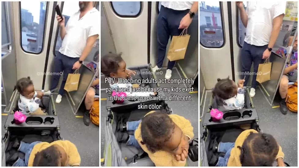 Mom’s Video Claims Man Avoided Her Black Children On Train — Online Debate Erupts