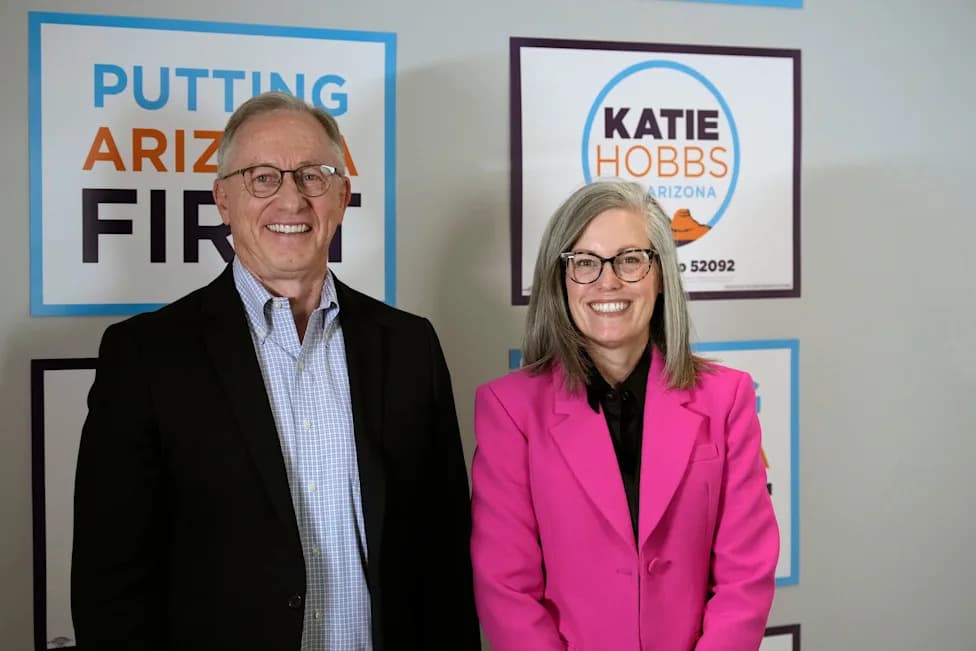 Katie Hobbs Picks Former Republican John Giles as Bipartisan Running Mate Ahead of Arizona's First Lieutenant Governor Election