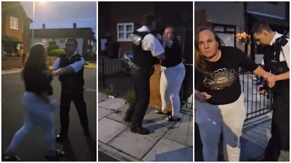Liverpool Officer Pushes Mother During Confrontation Over Accused 13-Year-Old — Viral Video Sparks Outrage