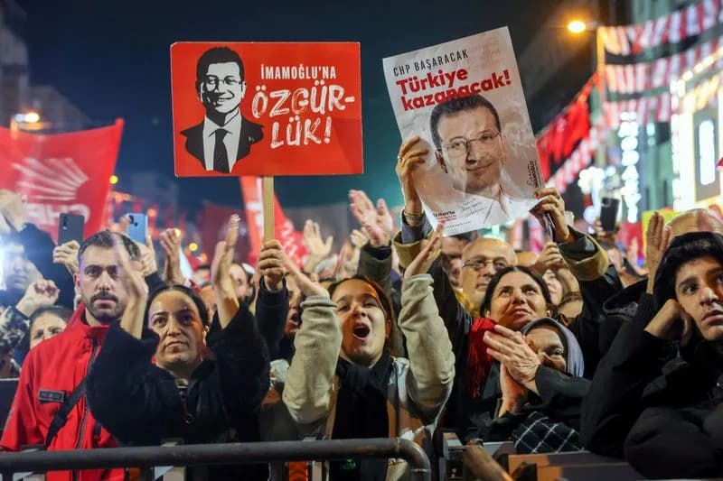 Jailed Istanbul Mayor Ekrem Imamoglu Joins Breakaway 'New Party' as Opposition Faces Legal Crackdown