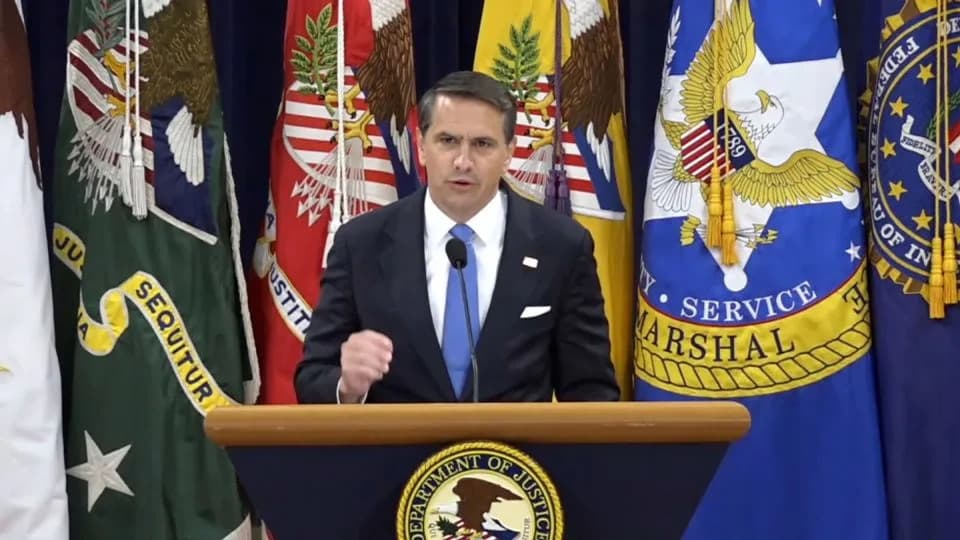 Attorney General Todd Blanche Urges Unity, Integrity and Respect for Judiciary in First Formal DOJ Address