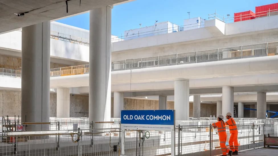 HS2 Completes Six Underground Platforms at Old Oak Common — Station Takes Shape as Major London Hub