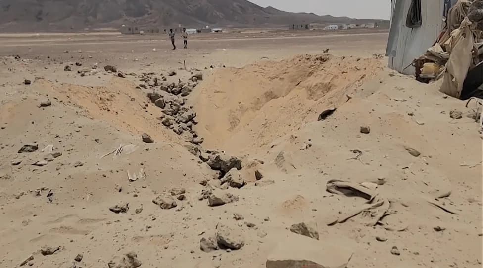 Houthi Missiles and Drones Strike Marib — Residential Areas and Displacement Camps Hit
