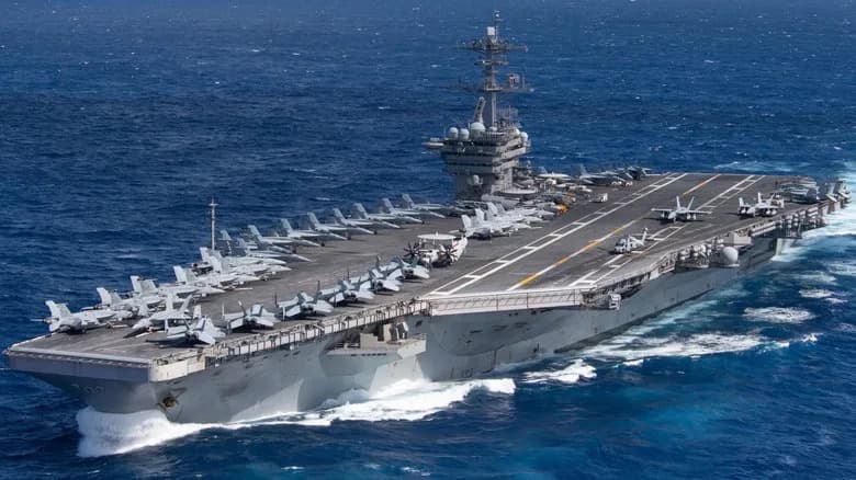 USS Theodore Roosevelt Becomes First U.S. Carrier To Receive Unmanned Air Warfare Center