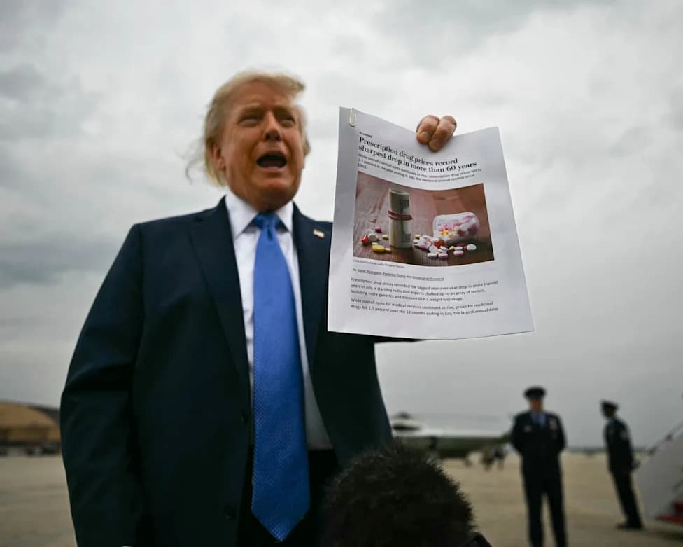 Trump Flaunts WaPo Headline On Drug-Price Drop — Experts Say Biden's Inflation Reduction Act Likely Drove It