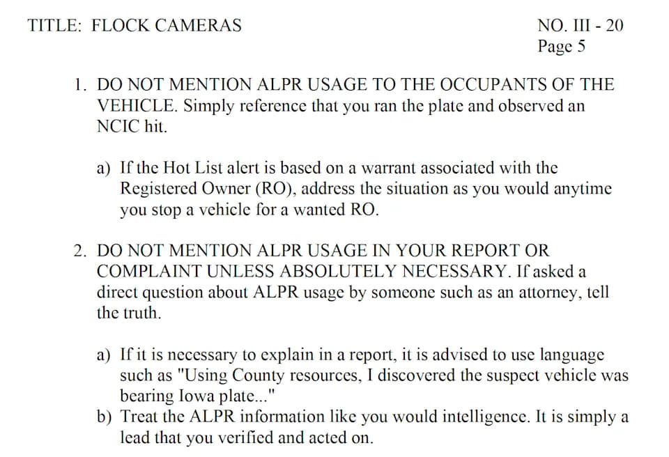 Your Car Could Be Tracked Without You Knowing — County Policy Urges Silence On ALPR Use