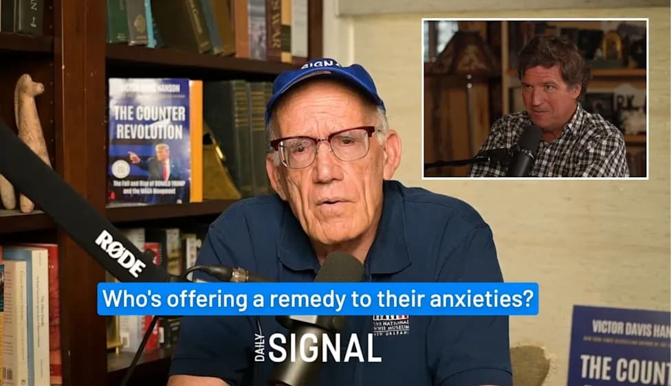 Victor Davis Hanson Rebukes Tucker Carlson’s 'Incoherent' Third-Party Push, Cites Anti‑Semitic Anger and Spoiler Risk