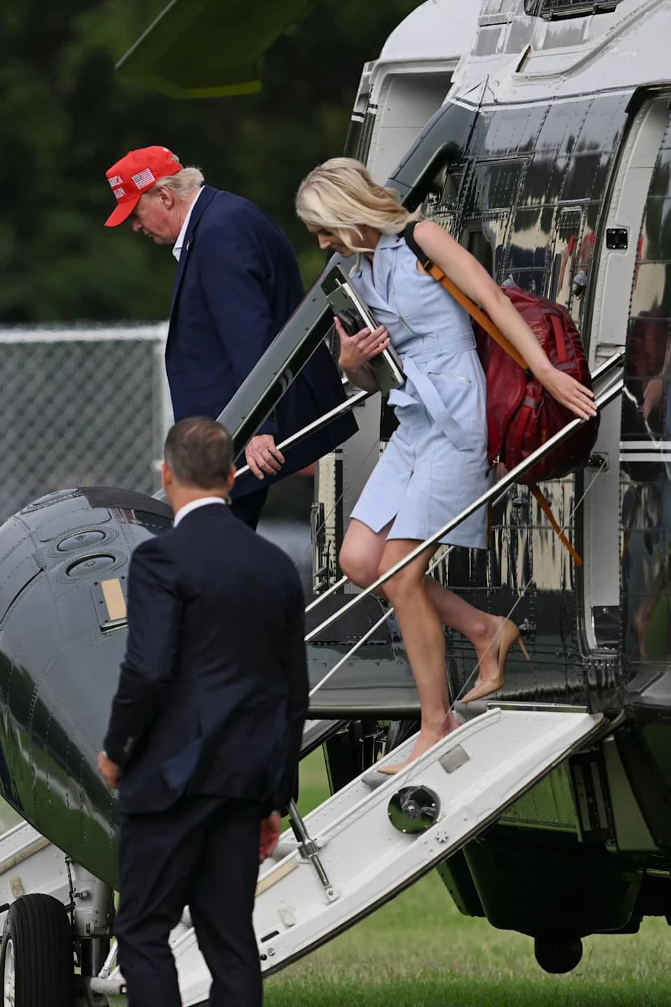 Ossoff Skewers Trump Over Relationship With 35-Year-Old Aide Natalie Harp