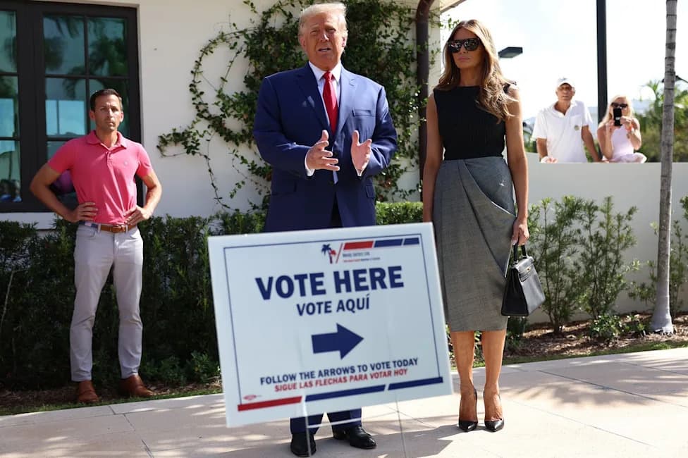 Trump Votes Absentee in Florida While Pushing Nationwide Mail-In Restrictions