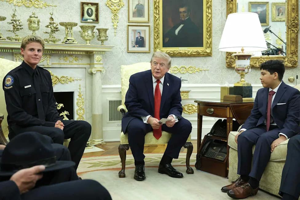 Teen Lifeguard Praised at White House After Dramatic Rescue; Trump Quips He 'Probably' Wouldn't Have Done It