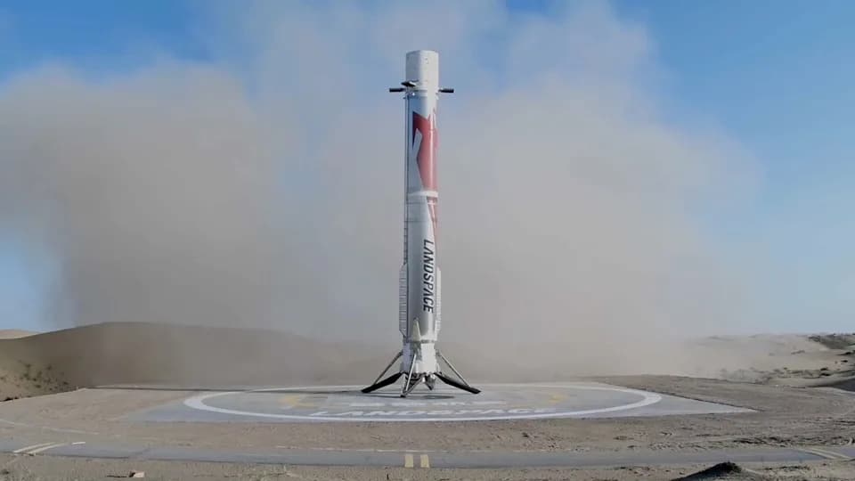Touchdown: LandSpace's Zhuque-3 Lands Upright — First Land Recovery by a Private Chinese Orbital Rocket
