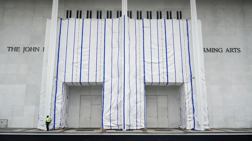 Judge Demands Explanation for Tarp Hiding Kennedy Center Facade Amid Renaming Dispute