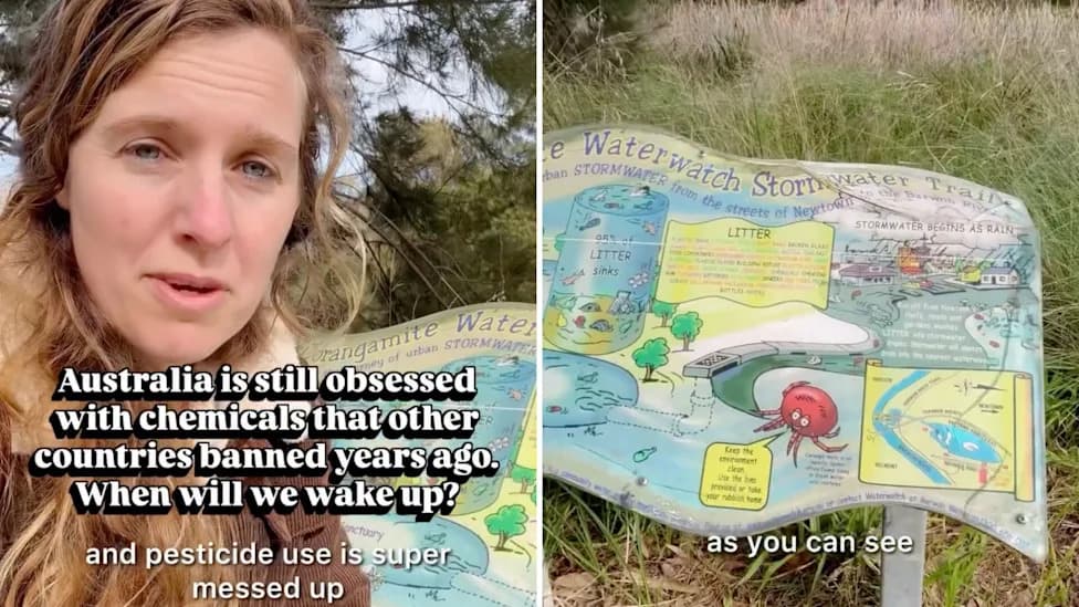 Video Shows Herbicide Coating Waterway Beside Bird Sanctuary Sign — Locals Demand Answers