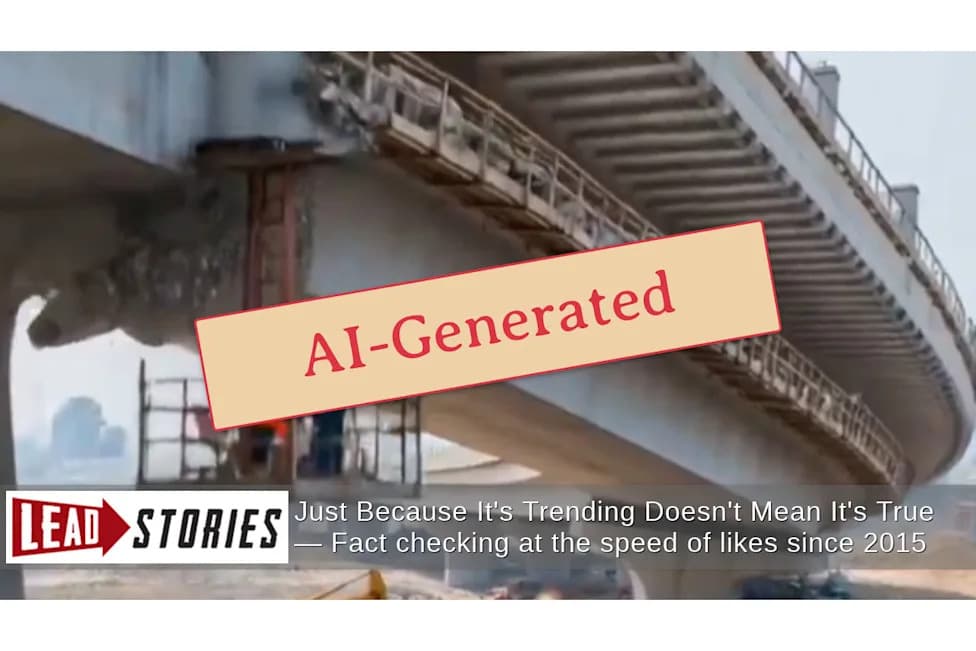 Fact Check: Video Of Taiwan Subway Collapse Is A Deepfake — Hive AI Flags It 99.9% Likely AI-Generated