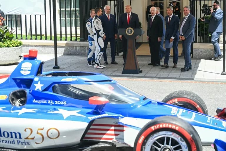 Trump To Wave Green Flag As IndyCar 'Freedom 250' Roars Through Washington