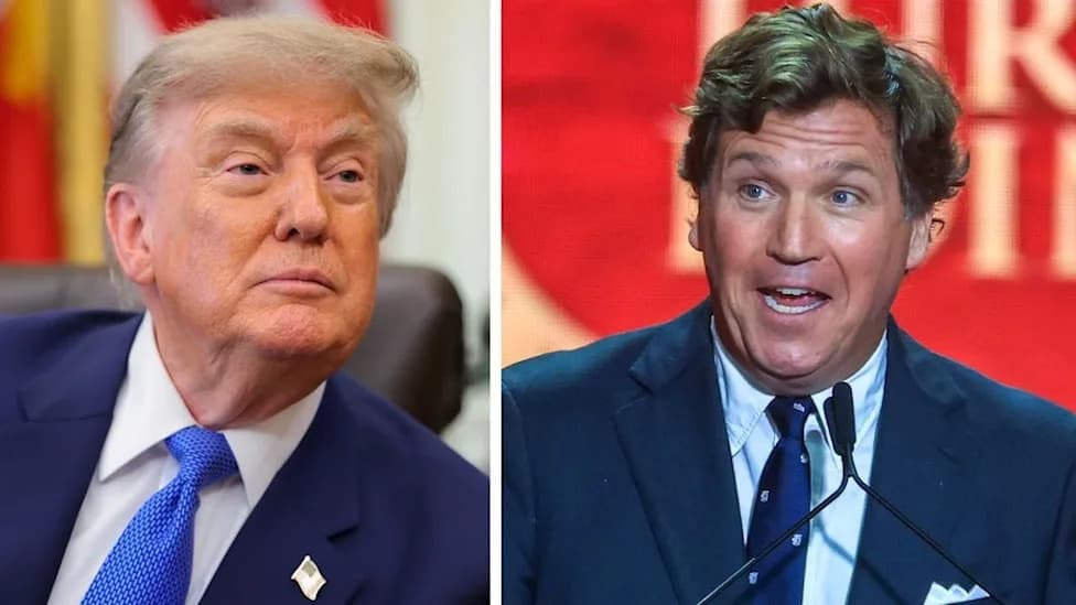 Trump Scorches Tucker Carlson, Mocks Greene–Massie Alliance in Truth Social Tirade