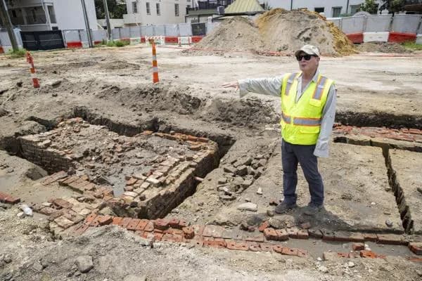 Archaeologists Unearth Rare Brick Drains and Privy Beneath Future Four Seasons Site in Charleston