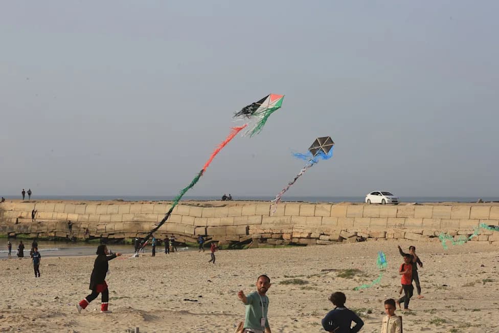 Israel's Katz Orders Tough Response After Kites Found Near Gaza Border