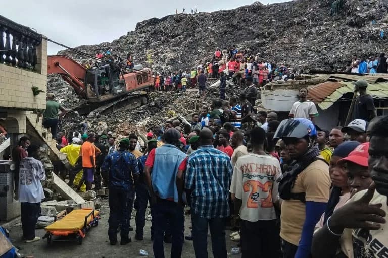 Despair and Anger After Conakry Landfill Collapse — 31 Dead, Dozens Injured