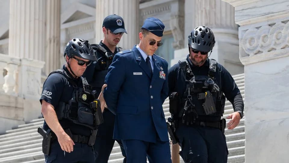 Air Force Major Faces Rare UCMJ Charges After Calling for Trump’s Impeachment