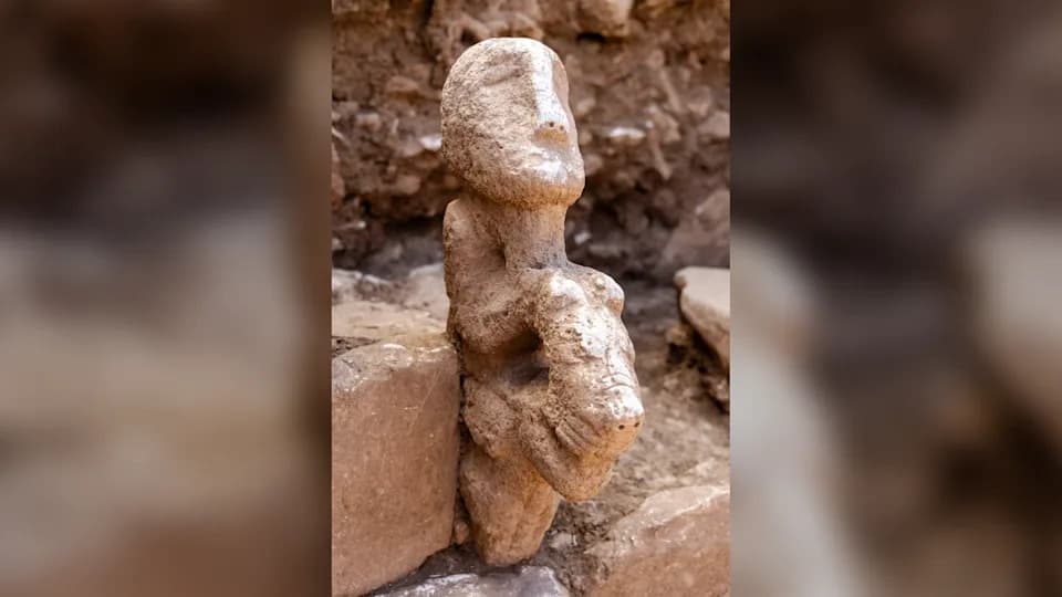 11,000-Year-Old Statue of Person Riding a Leopard Unearthed at Karahan Tepe — A Possible Symbol of Power