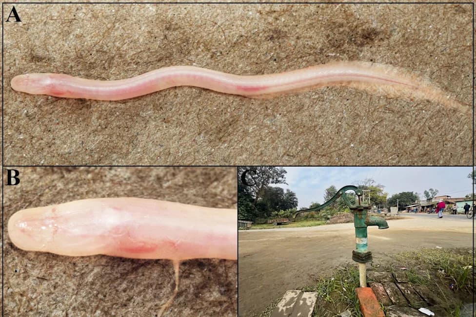 Viral TikTok Leads to Discovery of a New Blind Eel Beneath India’s Gangetic Plain