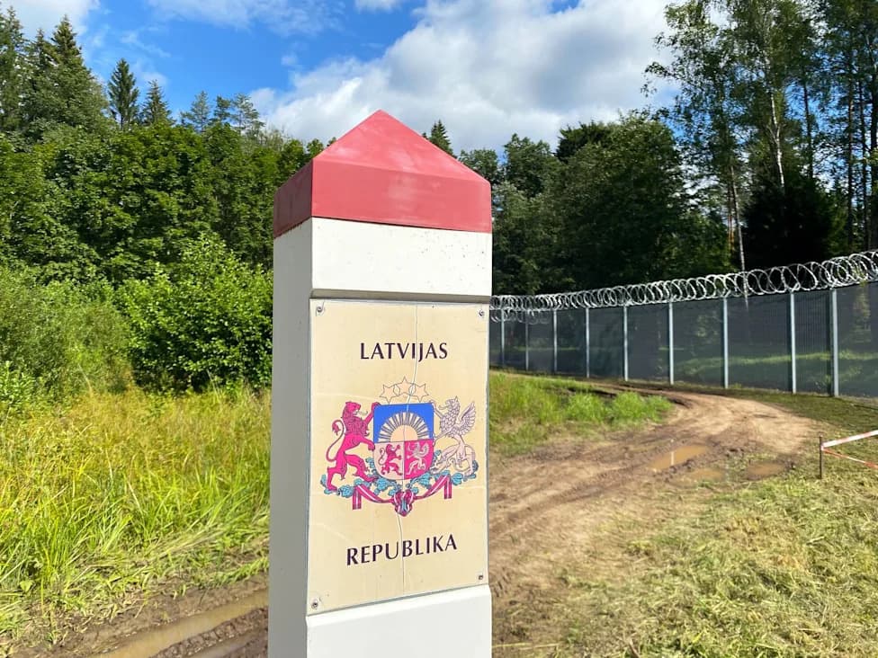 Latvia Says Tunnel Under Belarus Border Fence Was Built With Minsk’s Knowledge