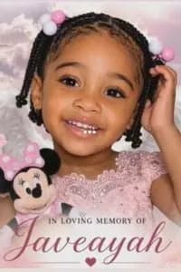 Funeral for 4-Year-Old Javeayah Harris Set for Sunday at Millbrook Baptist Church