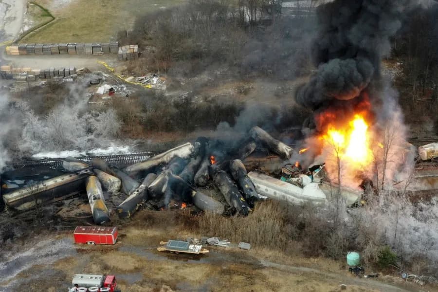 Vance and Zeldin Urge OIG Probe Into East Palestine Response After Report Finds Cancer-Linked Contaminants