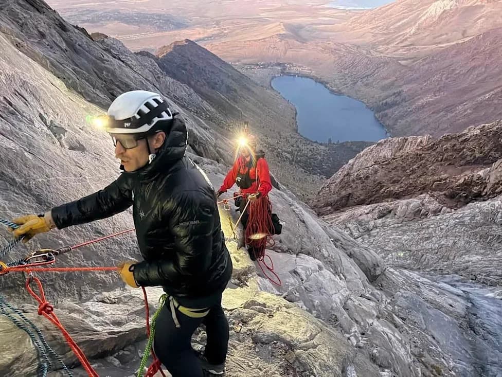 Volunteer Team Rescues Climber Stranded on 6‑Inch Ledge More Than 10,000 Feet Up in Sierra Nevada