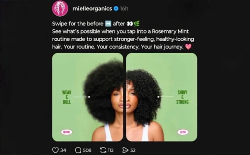 Mielle Organics Apologizes After Rosemary Mint Ad Is Accused Of Promoting Texturism