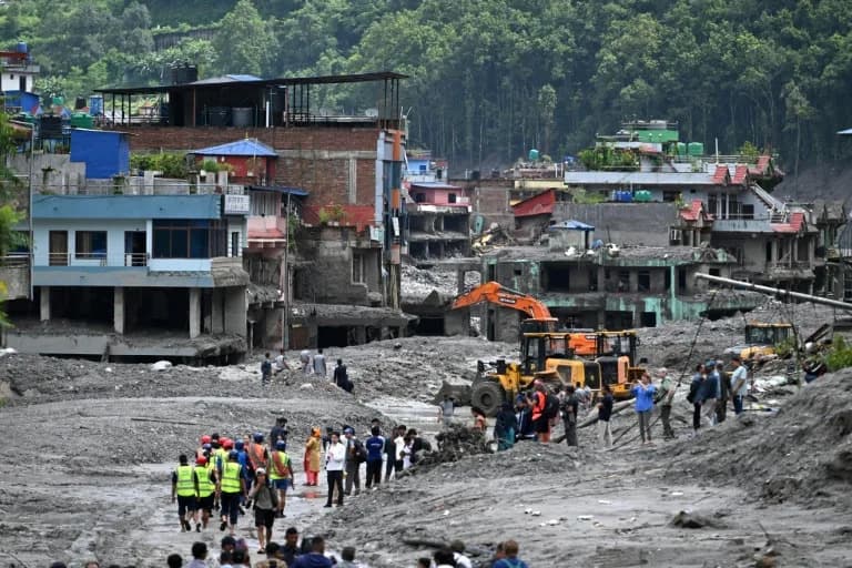 After Glacial Collapse, Nepal Survivors Return to Ruined Villages to Salvage Belongings and Memories