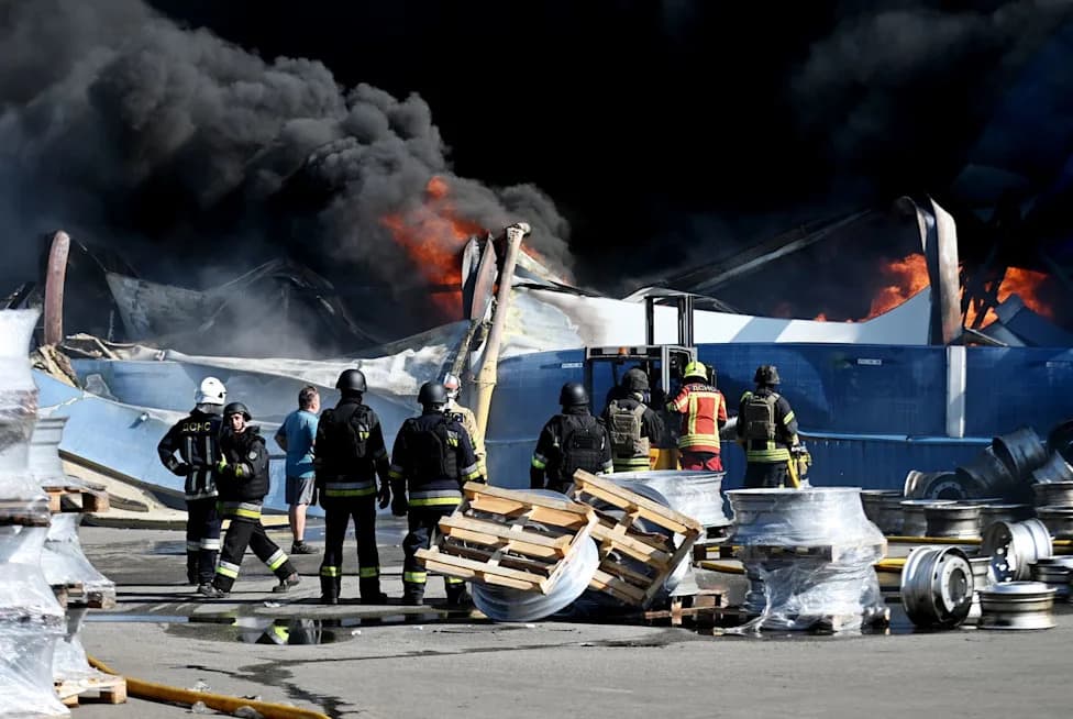 38 Killed Near Kyiv After Russian Strike On Ammunition Depot; Search Continues