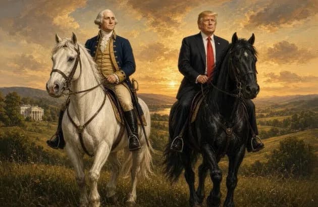 Why Trump’s AI Images With George Washington Are More Than Vanity — Experts Say They’re Strategic