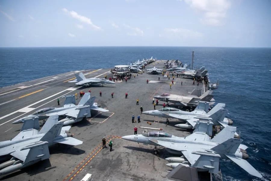U.S. Strikes Rocket Launchers On Larak Island To Stop IRGC Mine Deployments