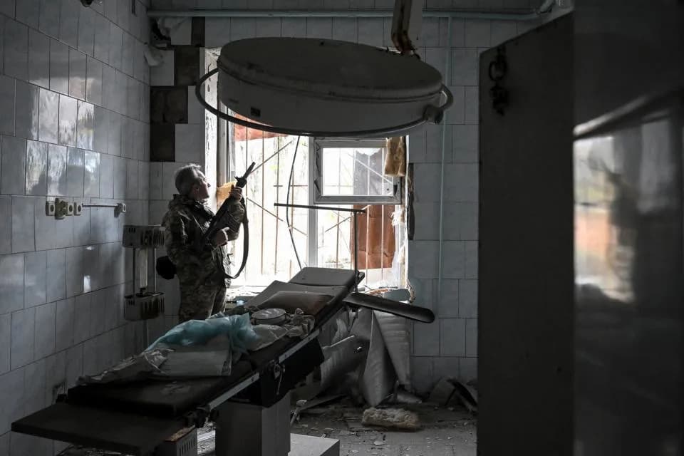 National Guard Trains To Shield Hospitals From Drone Swarms With Guidance From Ukrainian Doctors